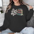 The Original Handheld Device Book Fair Book Lover Unisex Sweatshirt