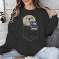 Otter Cute Read Reading Book Librarian Across America Kids Unisex Sweatshirt