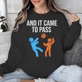 And It Came To Pass Book Of Mormon LDS Missionary Unisex Sweatshirt And It Came To Pass Book Of Mormon LDS Missionary Unisex Sweatshirt