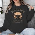 Poolside Book Club Summer Reading Book Lover Swimming Shirt For Men Women Unisex Sweatshirt Poolside Book Club Summer Reading Book Lover Swimming Shirt For Men Women Unisex Sweatshirt