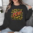 POW Comic Book Retro Artwork – Cartoon Collector Unisex Sweatshirt POW Comic Book Retro Artwork – Cartoon Collector Unisex Sweatshirt