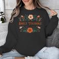 Pride And Prejudice Barely Tolerable Book Lover Bookish Unisex Sweatshirt