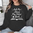 Published Author Writer Ask Me About My Debut Book Unisex Sweatshirt