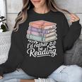Rather Be Reading Book Lover Stack Unisex Sweatshirt Rather Be Reading Book Lover Stack Unisex Sweatshirt