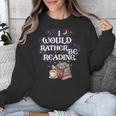 I Would Rather Be Reading Bookworm Book Lover Librarian Kids Unisex Sweatshirt I Would Rather Be Reading Bookworm Book Lover Librarian Kids Unisex Sweatshirt