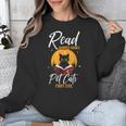 Read Banned Books Pet Cats Fight Evil Read Banned Reader Unisex Sweatshirt