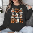 Read Boo KS Read More Bo KS Cute Ghost Reading Book Unisex Sweatshirt Read Boo KS Read More Bo KS Cute Ghost Reading Book Unisex Sweatshirt