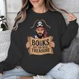 Read Book Reader Library Reading Librarian Pirate Bookworm Unisex Sweatshirt Read Book Reader Library Reading Librarian Pirate Bookworm Unisex Sweatshirt