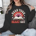Read Your Heart Out Book Lovers Emotional Fall Vibes Unisex Sweatshirt Read Your Heart Out Book Lovers Emotional Fall Vibes Unisex Sweatshirt