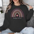 Read Your Heart Out Rainbow Teacher Reading Books Lover Unisex Sweatshirt