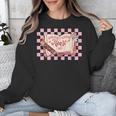 Read Your Heart Out Valentine Reading Book Teacher Student Unisex Sweatshirt
