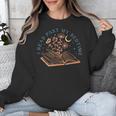 I Read Past My Bedtime Book Flower Butterfly Moon Bookish Unisex Sweatshirt I Read Past My Bedtime Book Flower Butterfly Moon Bookish Unisex Sweatshirt