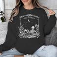 Read In Peace Skeleton Reading Book Halloween Bookish Unisex Sweatshirt