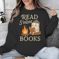 Read S'More Books Campfire Reading Book Lovers Camper Unisex Sweatshirt