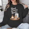 Read S'More Books Camping Outdoors Reading Campfire Smores Unisex Sweatshirt Read S'More Books Camping Outdoors Reading Campfire Smores Unisex Sweatshirt