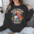 Read S'More Books Reading Camping Smores Kawaii S'Mores Unisex Sweatshirt