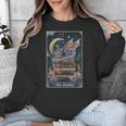 The Reader Tarot Card Book Dragon Romantasy Fantasy Bookish Unisex Sweatshirt