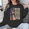 Reading Bookish Dragon Fantasy Unisex Sweatshirt Reading Bookish Dragon Fantasy Unisex Sweatshirt