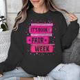 Reading Books Its Book Fair Week Unisex Sweatshirt