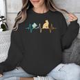 Reading Cat Heartbeat Book & Cat Lover Unisex Sweatshirt Reading Cat Heartbeat Book & Cat Lover Unisex Sweatshirt