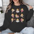 Reading Cupids Books Valentine's Day Teachers Book Lovers Unisex Sweatshirt Reading Cupids Books Valentine's Day Teachers Book Lovers Unisex Sweatshirt