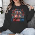 Reading Freadom Freedom Book Lover 4th Of July Men Women Unisex Sweatshirt Reading Freadom Freedom Book Lover 4th Of July Men Women Unisex Sweatshirt