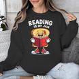 Reading Is My Jam I Love To Read Books Unisex Sweatshirt