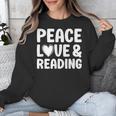 Reading I Love Books And Reading Unisex Sweatshirt
