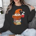 Reading Lover Book Graphic Gnome Unisex Sweatshirt Reading Lover Book Graphic Gnome Unisex Sweatshirt