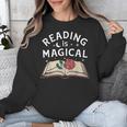 Reading Is Magical Book Lover Bookworm Librarian Library Day Unisex Sweatshirt Reading Is Magical Book Lover Bookworm Librarian Library Day Unisex Sweatshirt