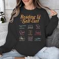 Reading Is Self Care Mental Health Read More Book Unisex Sweatshirt Reading Is Self Care Mental Health Read More Book Unisex Sweatshirt