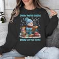 Reading Snow So Many Books Christmas Snow Little Time Unisex Sweatshirt Reading Snow So Many Books Christmas Snow Little Time Unisex Sweatshirt