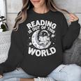 Reading Is Out Of This World Space Books Lover Unisex Sweatshirt