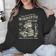 Retro Proud Anti Social Member Of Introverted Book Club Unisex Sweatshirt Retro Proud Anti Social Member Of Introverted Book Club Unisex Sweatshirt