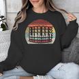 Retro Vintage Bookworm Library Shirt Book Lover Unisex Sweatshirt Retro Vintage Bookworm Library Shirt Book Lover Unisex Sweatshirt