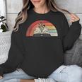 Retro Vintage Wildflowers Book Shirt Book Lover Unisex Sweatshirt