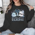 Rock Paper Scissors Nothing Beats Reading Book Lover Unisex Sweatshirt