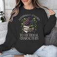 Romance Book Shirt Emotionally Attached Fictional Characters Unisex Sweatshirt Romance Book Shirt Emotionally Attached Fictional Characters Unisex Sweatshirt