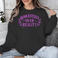 Romantasy Book Reader Aesthetic With Fantasy Feels Unisex Sweatshirt Romantasy Book Reader Aesthetic With Fantasy Feels Unisex Sweatshirt