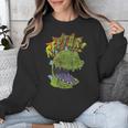 Rugrats Reptar Distressed Comic Book Style Cartoon Unisex Sweatshirt