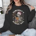 S Mut Book Spicy Romance Somebody's S Mut Reading Wife Unisex Sweatshirt