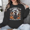Salem Book Club Gothic Witch Vintage Halloween Art Unisex Sweatshirt
