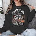 Salem Witch Book Club Raccoon Halloween Unisex Sweatshirt Salem Witch Book Club Raccoon Halloween Unisex Sweatshirt