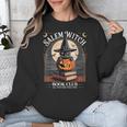 Salem Witch Book Club All Witches Welcome Halloween Reading Unisex Sweatshirt Salem Witch Book Club All Witches Welcome Halloween Reading Unisex Sweatshirt