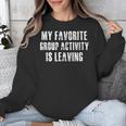 Sarcastic Introvert Antisocial Humorous Unisex Sweatshirt Sarcastic Introvert Antisocial Humorous Unisex Sweatshirt