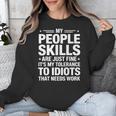 Sarcastic Saying Humor Introvert Workplace Attitude Unisex Sweatshirt Sarcastic Saying Humor Introvert Workplace Attitude Unisex Sweatshirt