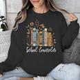 School Counselor Wildflower Books National School Counseling Unisex Sweatshirt School Counselor Wildflower Books National School Counseling Unisex Sweatshirt