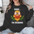 Shhh I'm Reading World Book Day Costume 2026 Kids Unisex Sweatshirt