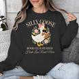 Silly Goose Book Club Member Reading Lover Unisex Sweatshirt Silly Goose Book Club Member Reading Lover Unisex Sweatshirt