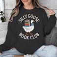 Silly Goose Book Club Reading Lover Unisex Sweatshirt